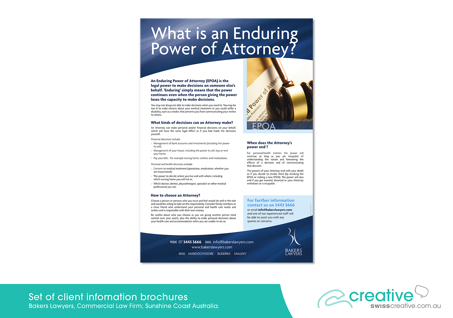 Client information; what is an enduring power